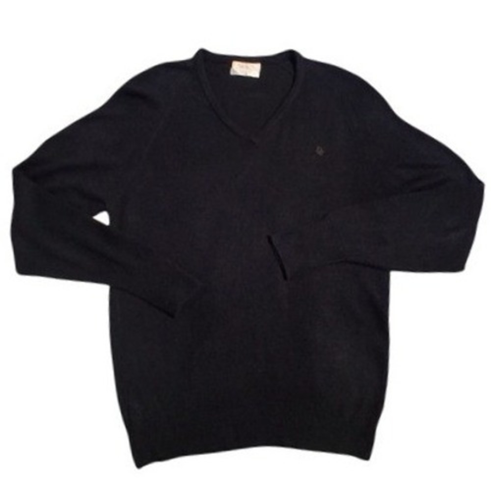 Vintage Christian Dior Mens size Medium Orlon Acrylic Career Preppy Sweater